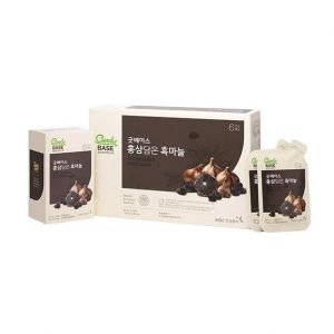 Nước tỏi đen Hàn Quốc Good Base, tỏi đen và hồng sâm nguyên chất (30 gói) - Ảnh 2