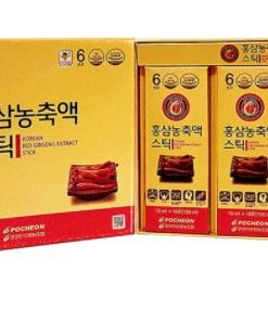 Alternative view of Nước hồng sâm Pocheon (dạng gói) hộp 30 gói x 10ml - nước hồng sâm Korean Red Ginseng Extract Stick