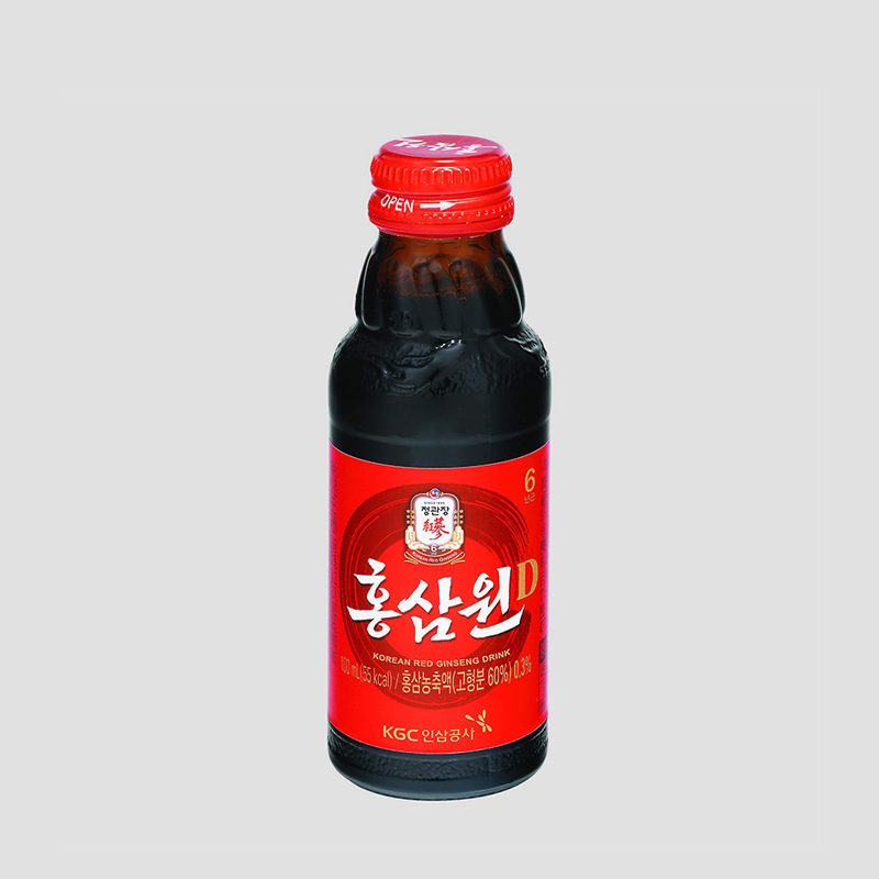 Nước Tăng Lực Hồng Sâm Won (100ml * 10 chai) - Ảnh 2