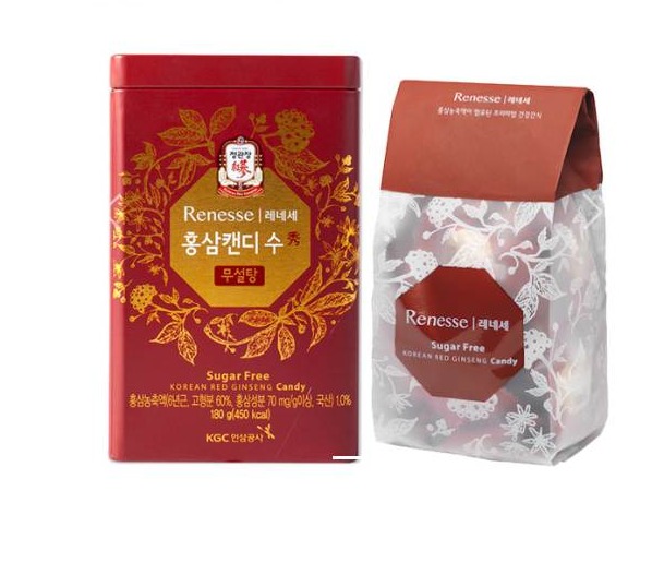 Kẹo Hồng Sâm KRG Candy 180g - kẹo sâm không đường Cheong Kwan jang - Ảnh 2