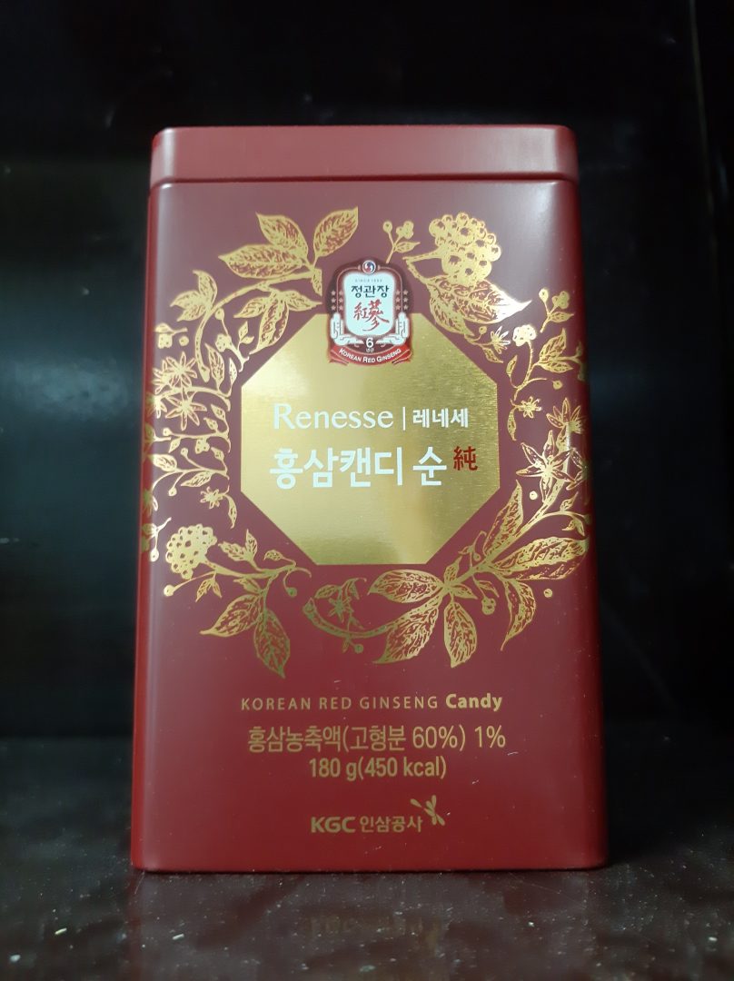 Kẹo Hồng Sâm KRG Candy 180g - kẹo sâm không đường Cheong Kwan jang - Ảnh 3