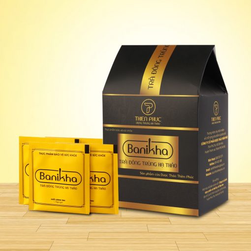 Thực phẩm bảo vệ sức khỏe Trà đông trùng hạ thảo Banikha