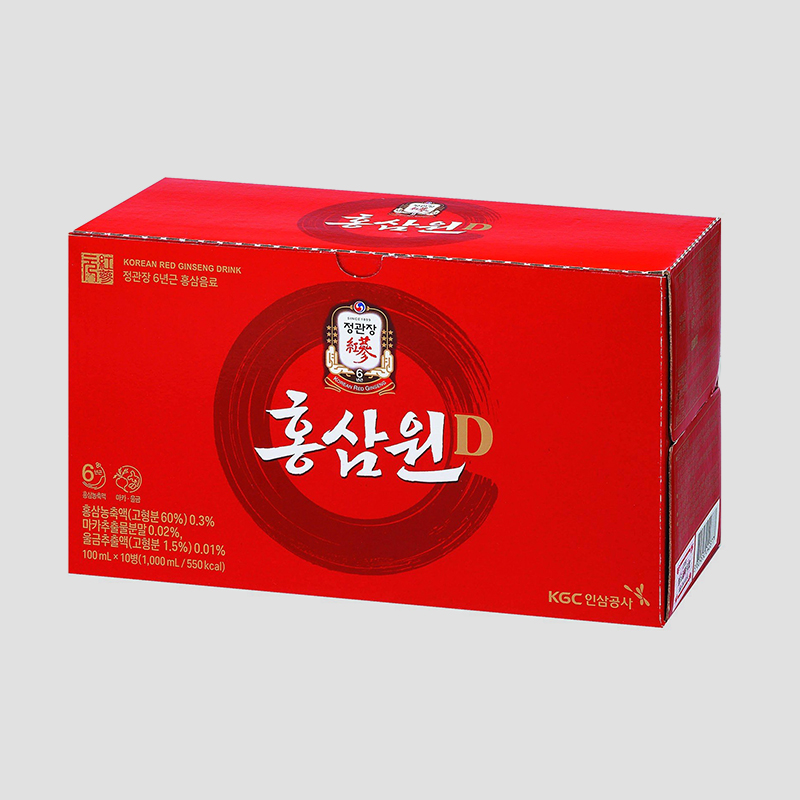 Nước Tăng Lực Hồng Sâm Won (100ml * 10 chai) - Ảnh 5