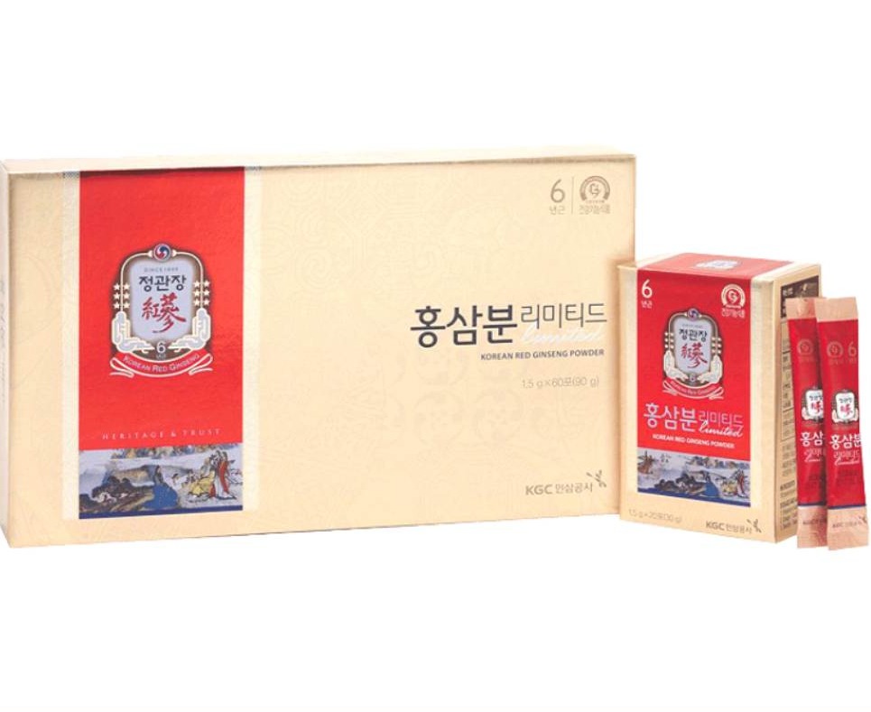 Bột Hồng Sâm Dạng Gói KRG Powder Limited (60 gói)