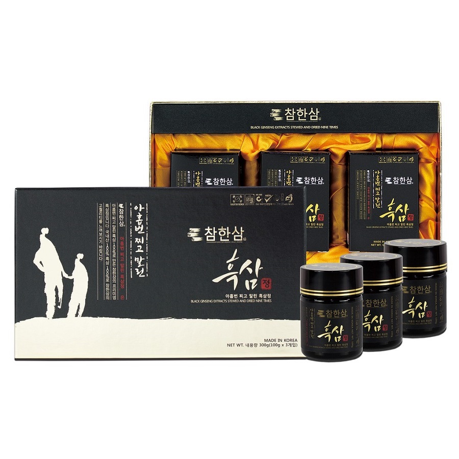 Cao Hắc Sâm Hamhansam Hàn Quốc hộp 3 lo x 100g