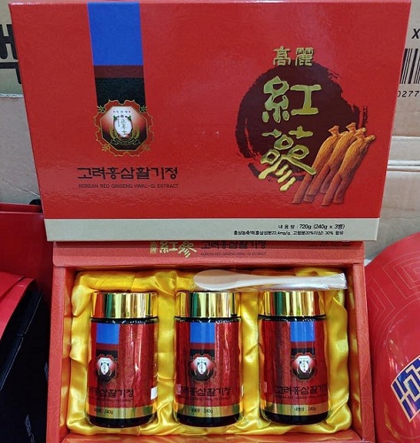 Tinh chất hồng sâm thảo dược 240g x 3 lọ - Ảnh 2