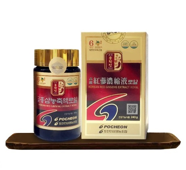 Cao nhân sâm đỏ 240g (ginsenoside 6mg/g) 100%