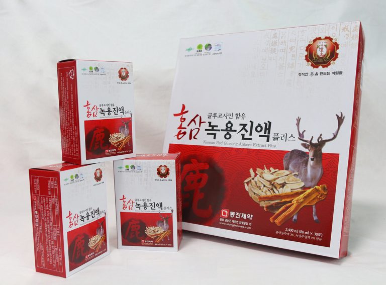 Chiết xuất hồng sâm nhung hươu 80ml x 30 gói