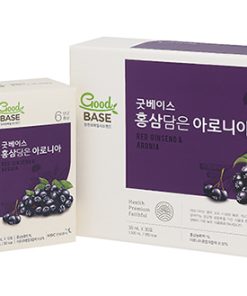 Alternative view of Nước Hồng Sâm Goodbase Aronia (30 gói) - nước hồng sâm nguyên chất