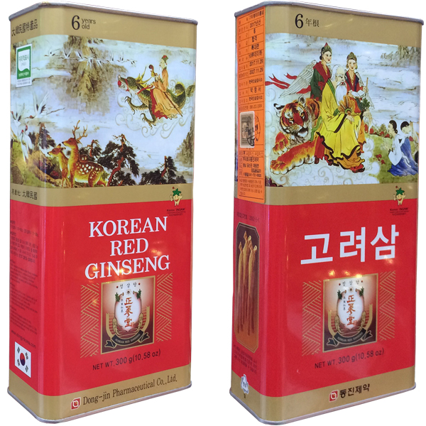 Hồng sâm tẩm mật ong hộp thiếc 300g - Ảnh 3