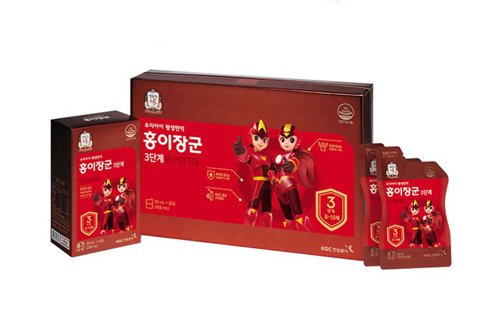 Hồng Sâm Trẻ Em KGC Cheong Kwan Jang Step 3 (8~10 tuổi) - Ảnh 2