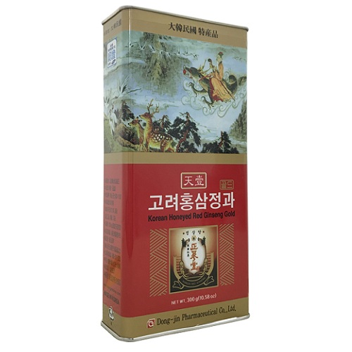 Hồng sâm tẩm mật ong hộp thiếc 300g - Ảnh 2
