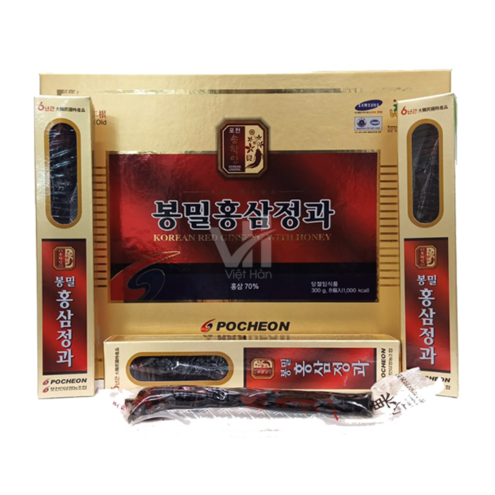 Sâm Tẩm Mật Ong nguyên củ Pocheon 300g - Ảnh 3