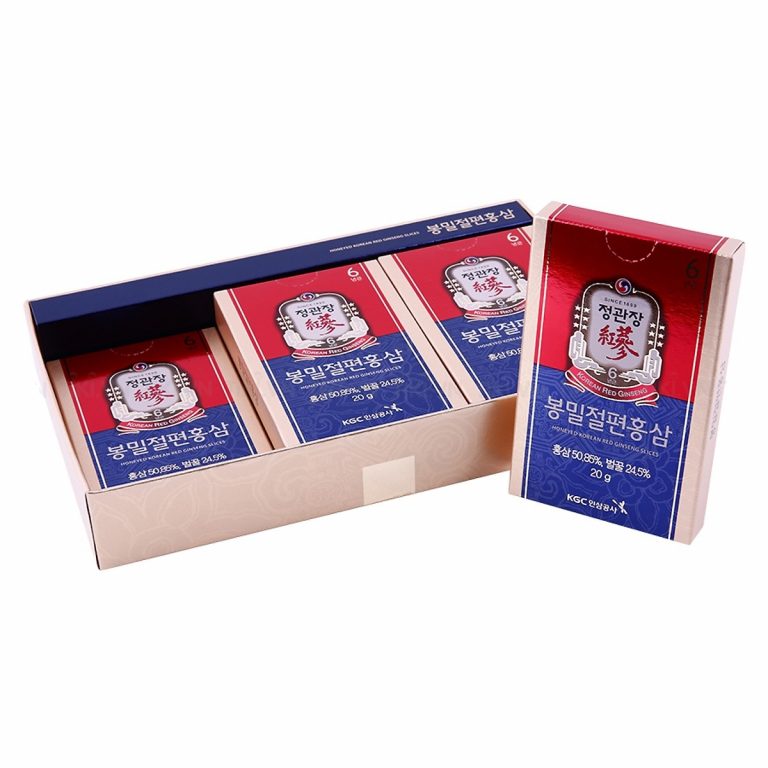 Hồng Sâm Tẩm Mật Ong KRG (Hộp 06 gói) - Ảnh 3
