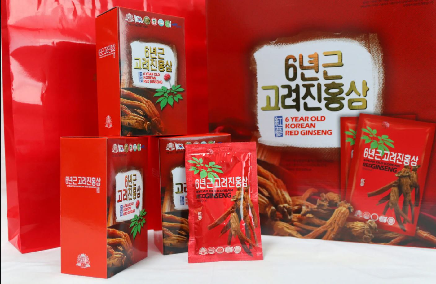 Chiết xuất hồng sâm 6 năm tuổi thương hiệu Taewoong - hồng sâm Hàn Quốc