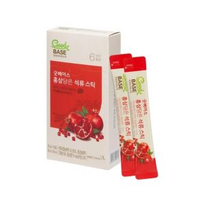 Nước Hồng Sâm Goodbase Lựu (10ml * 30 gói) - từ quả lựu nguyên chất - Ảnh 2