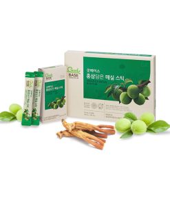 Alternative view of Nước Hồng Sâm Goodbase mơ xanh (30 gói) - mơ xanh nguyên chất