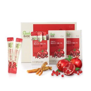 Nước Hồng Sâm Goodbase Lựu (10ml * 30 gói) - từ quả lựu nguyên chất