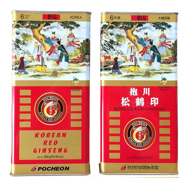 Sâm Khô Hộp Thiếc Pocheon 600g ( Loại củ to ) - Ảnh 5