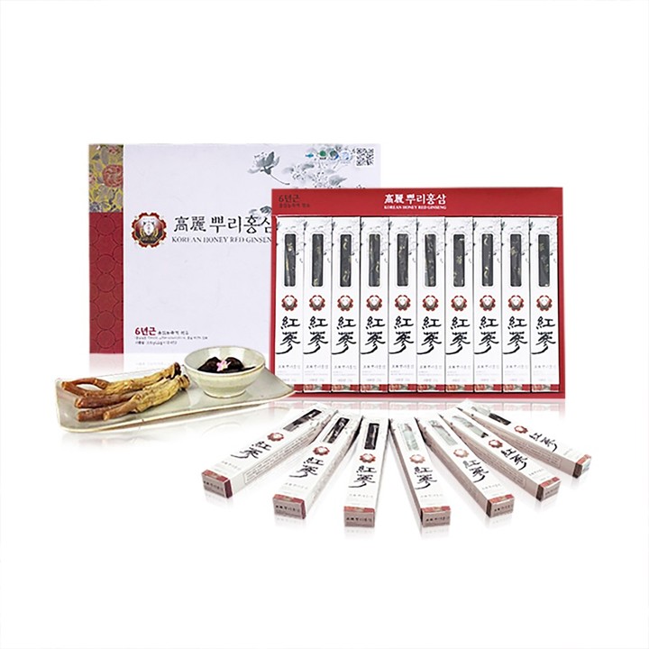 Sâm củ tẩm mật ong 220g (22g x 10 củ)